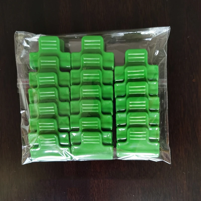 

20Pcs Pipe Clamps for Greenhouse Film Row Cover Netting Tunnel Hoop Clips P31E