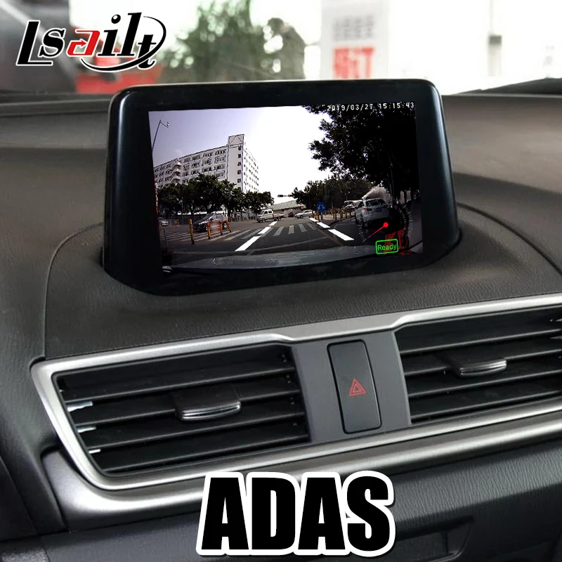 Lsailt Android 9 0 видео Интерфейс GPS навигационная коробка для 2014 20 Mazda 3 Поддержка carplay CX 5