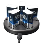 Аккумуляторная батарея 9 В, 300 мАч, Ni-MH, 5 слотов, зарядное устройство USB 9 В, батареи для мультиметра, микрофона, игрушек, пультов управления, KTV