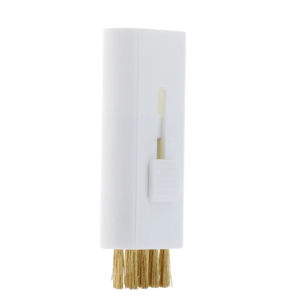 

Portable Golf Club Brush Retractable Groove Cleaner Ball Dirt Cleaning Scrubber