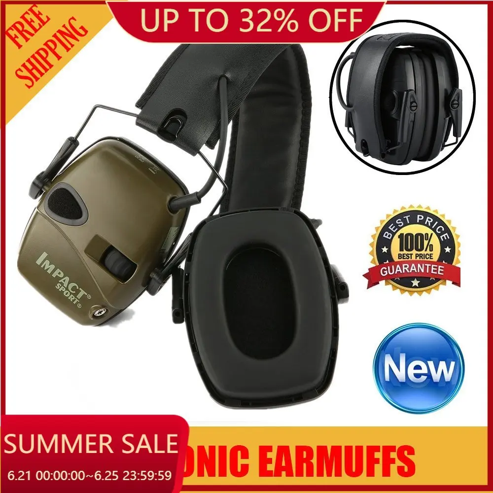 Шумоподавляющие Усилители звука Электронные Наушники для стрельбы тактические