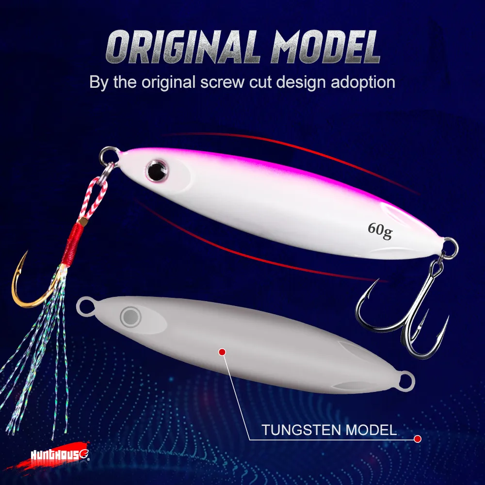 Приманка для рыбной ловли Hunthouse cast zetz широкая тонкая приманка забрасывания