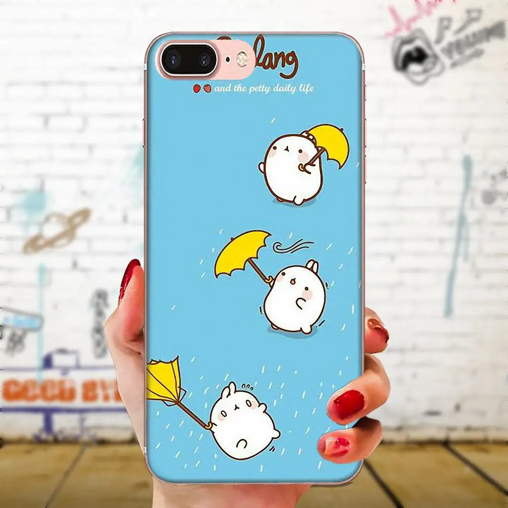 Мягкий чехол для sony Xperia Z Z1 Z2 Z3 Z4 Z5 compact Mini M2 M4 M5 T3 E3 E5 XA XA1 XZ Premium Cutest Rabbit | Мобильные