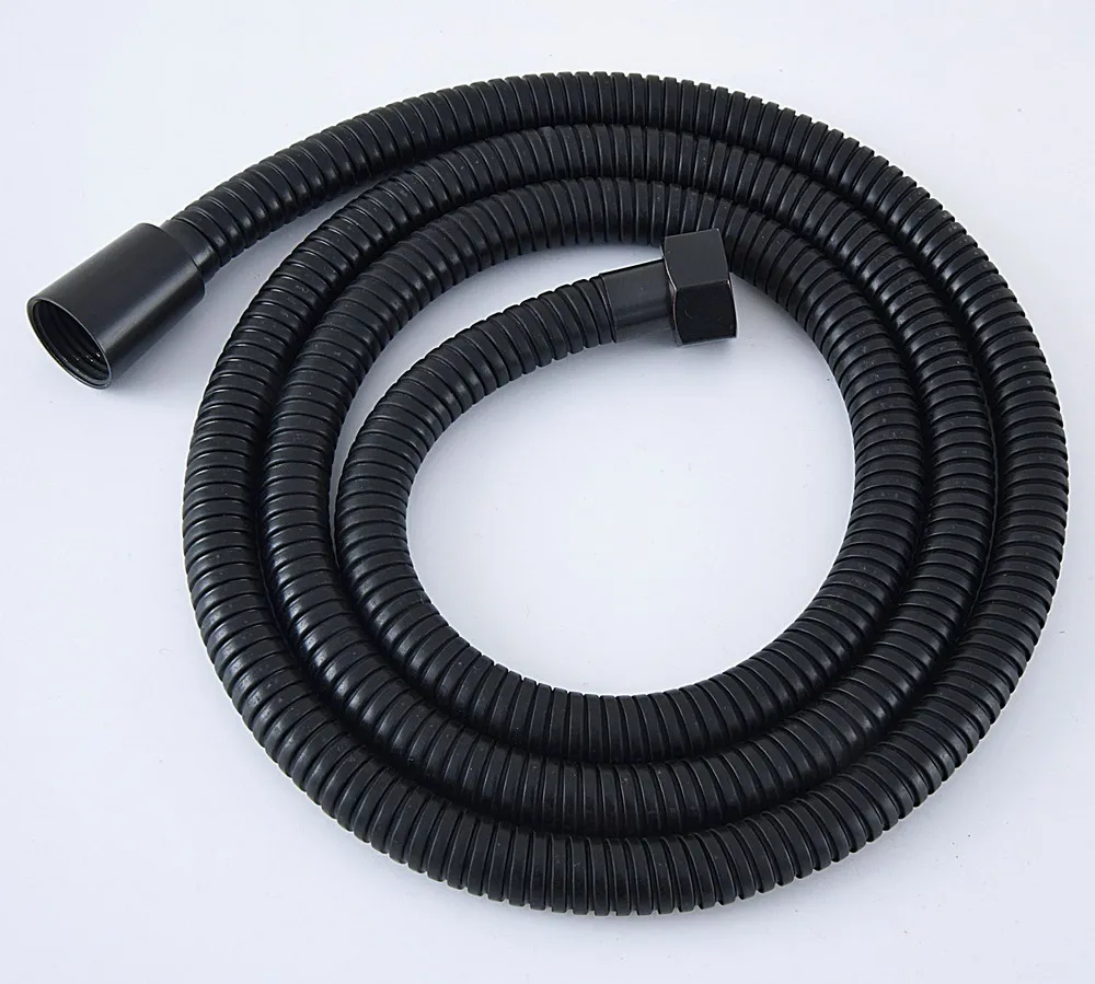 

59" (150cm) G1/2 Shower Hose Black Oil Rubbed Brass Bathroom Accessories Flexible Hose Hand Held Shower Lhh076