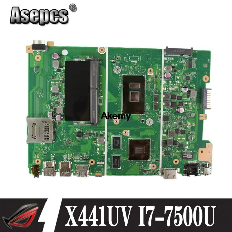 

X441UV motherboard For Asus X441U X441UV laptop motherboard notebook I7-7500 PM N16S-GMR-S-A2 original Teste motherboard