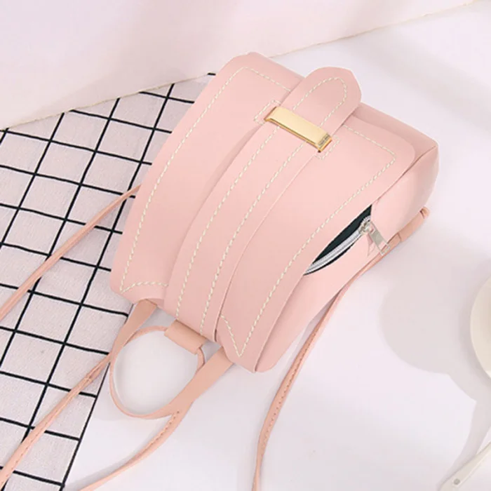 Маленький свежий модный рюкзак в стиле ретро, Студенческая Повседневная сумка, простой дизайн, походный рюкзак, Женский WML99