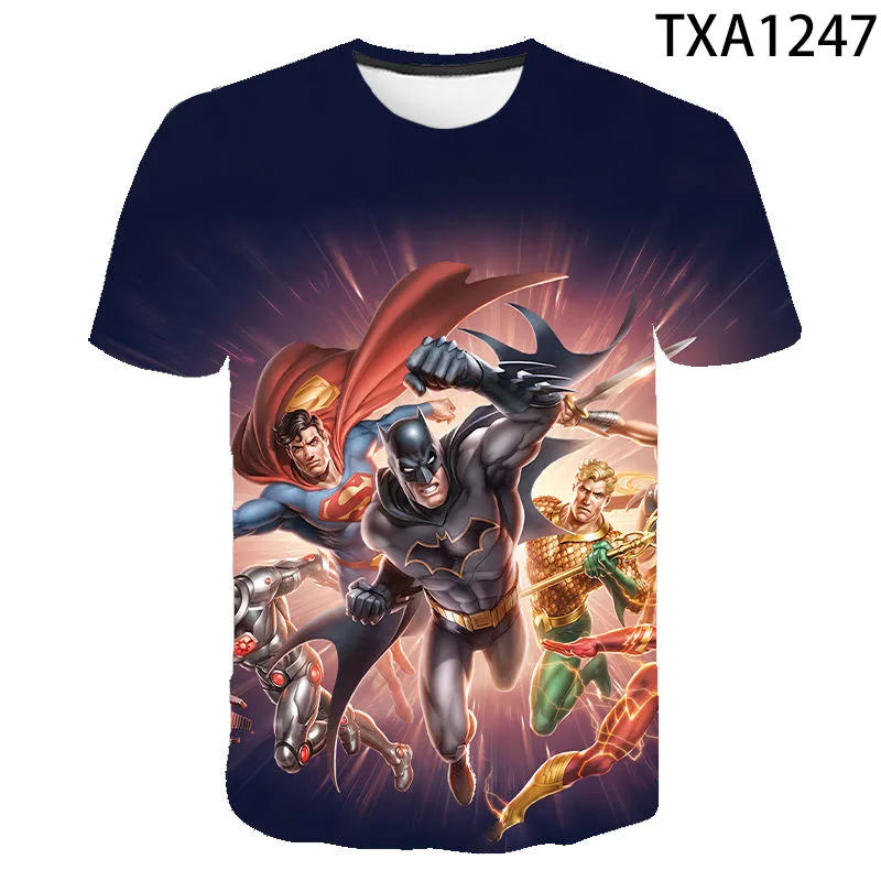 

New Summer Short Sleeve Super Movie 3D Print T Shirt Casual Boy Girl Kids Fashion Streetwear Men Women Children Cool Tops Tee