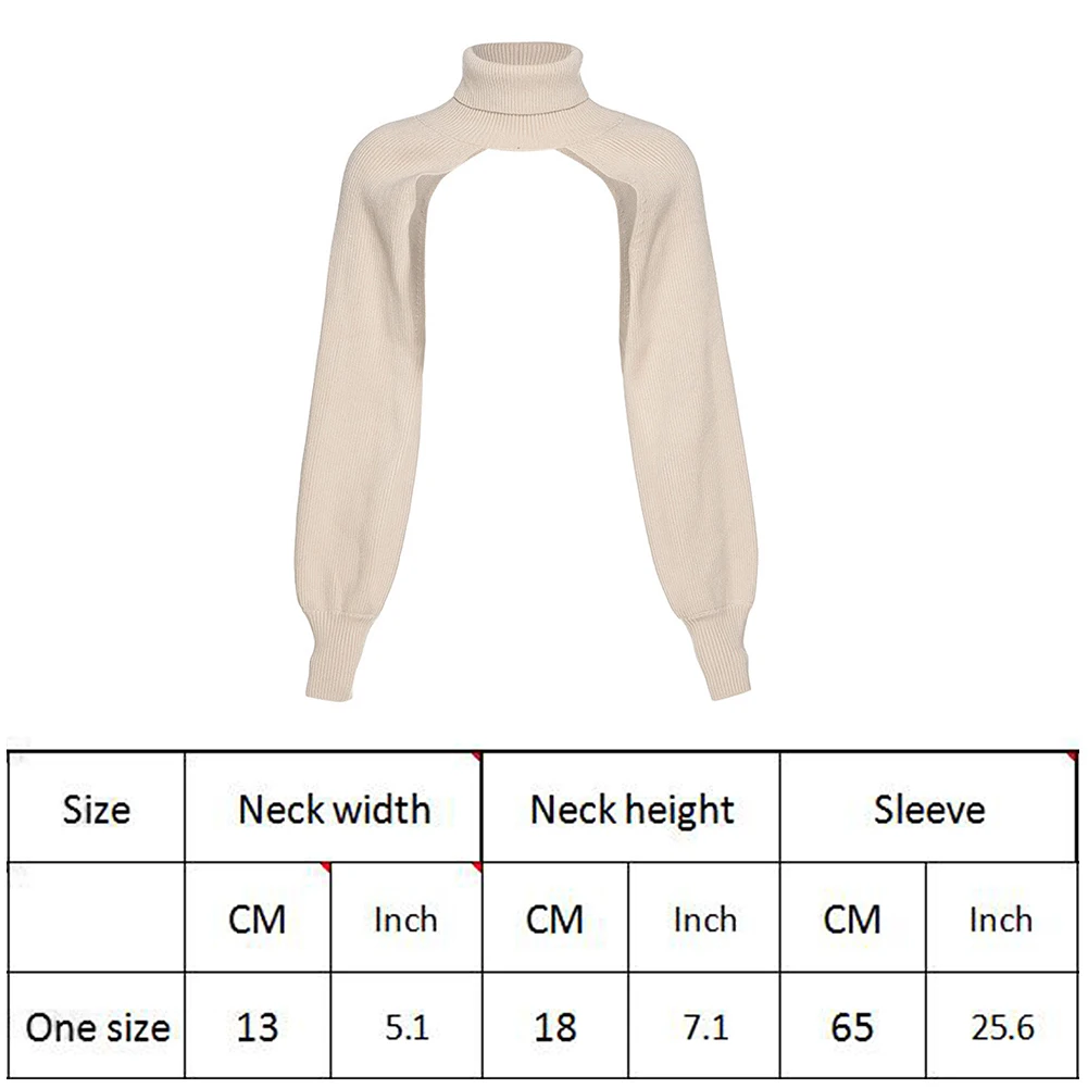 

Fashion Basic Super Short knitted tops Autumn turtleneck sweater For Women 2020 Long Sleeve Solid Color Goddess Top Female