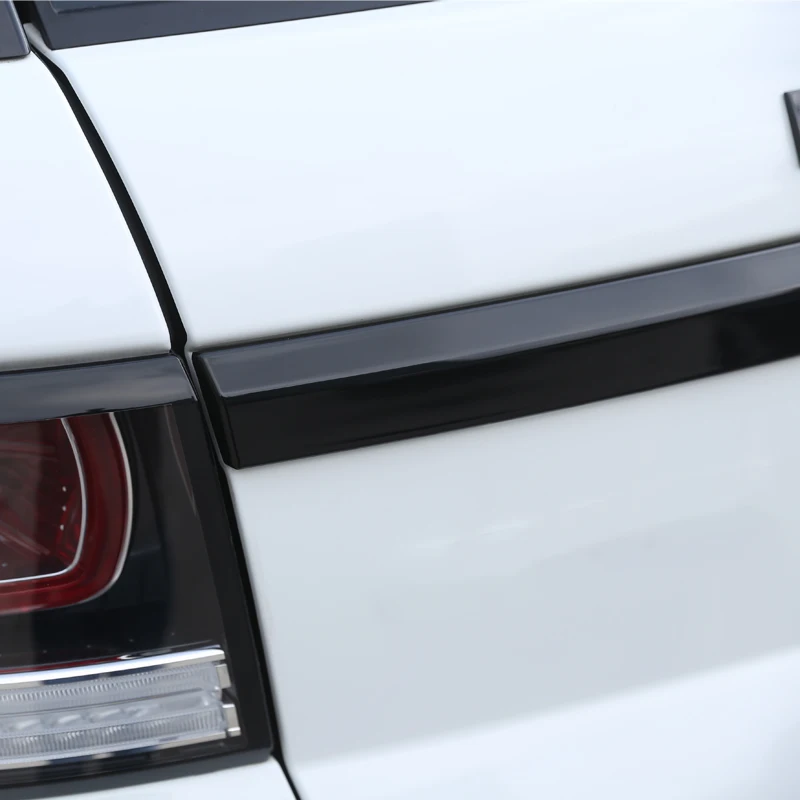 Глянцевый черный ABS автомобильные аксессуары крышка заднего багажника обшивка RR