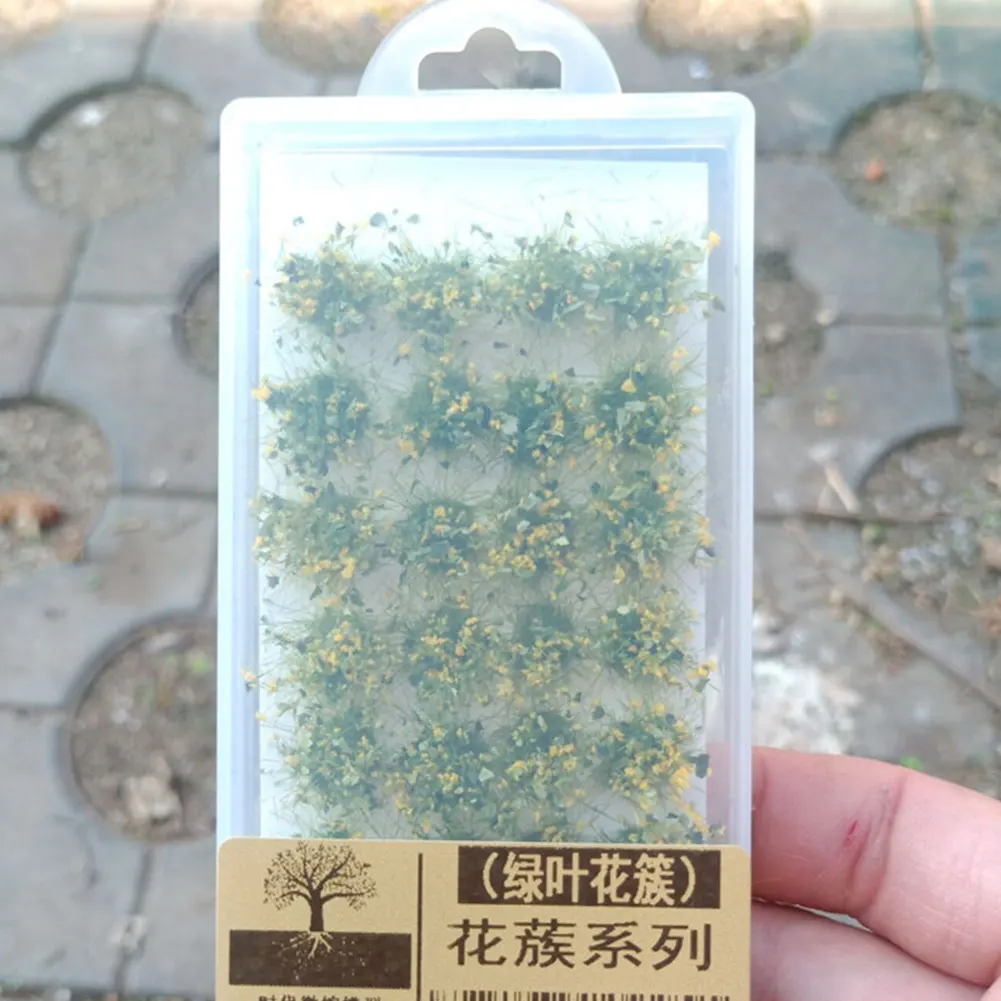 Декор для сада DIY миниатюрная искусственная трава пучки цветок кластер Пейзаж