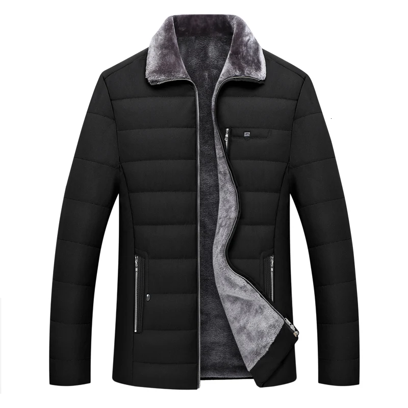new 10XL 9XL plus size winter warm Jacket for men Loose coats casual mens thick coat male slim casual cotton padded casual warm - Цвет: 2
