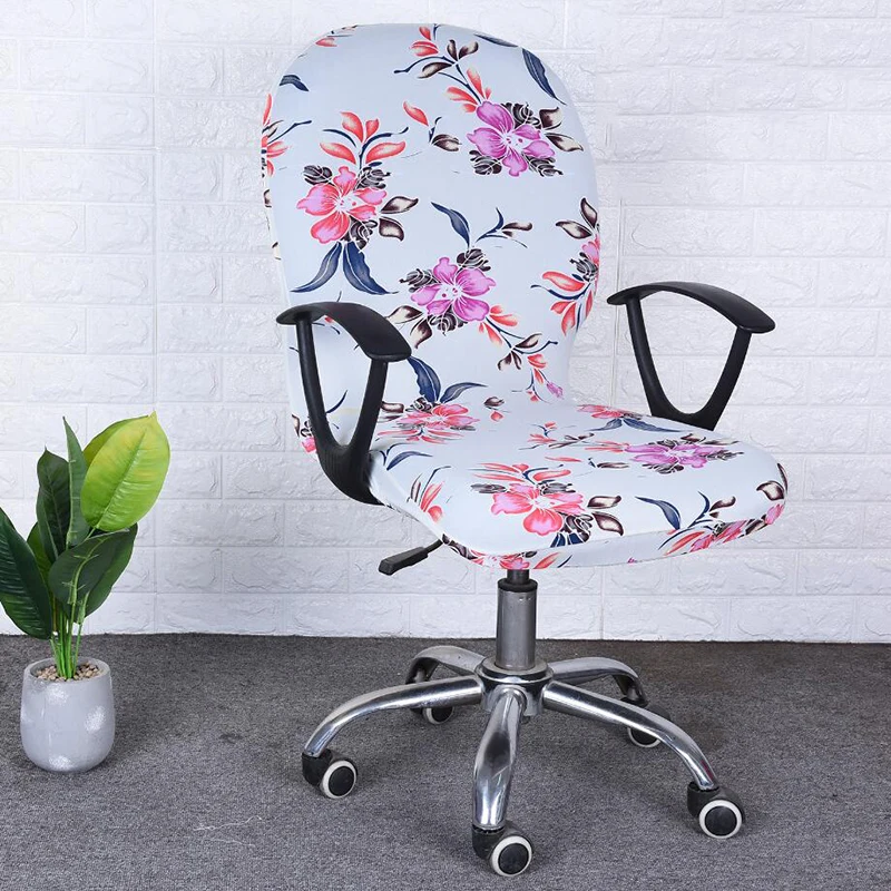 New Arrival Stretch Seat Arm Chair Cover Elastic Office Chair Cover Spandex Chair Slipcover Seat Cover for Computer Chair Case