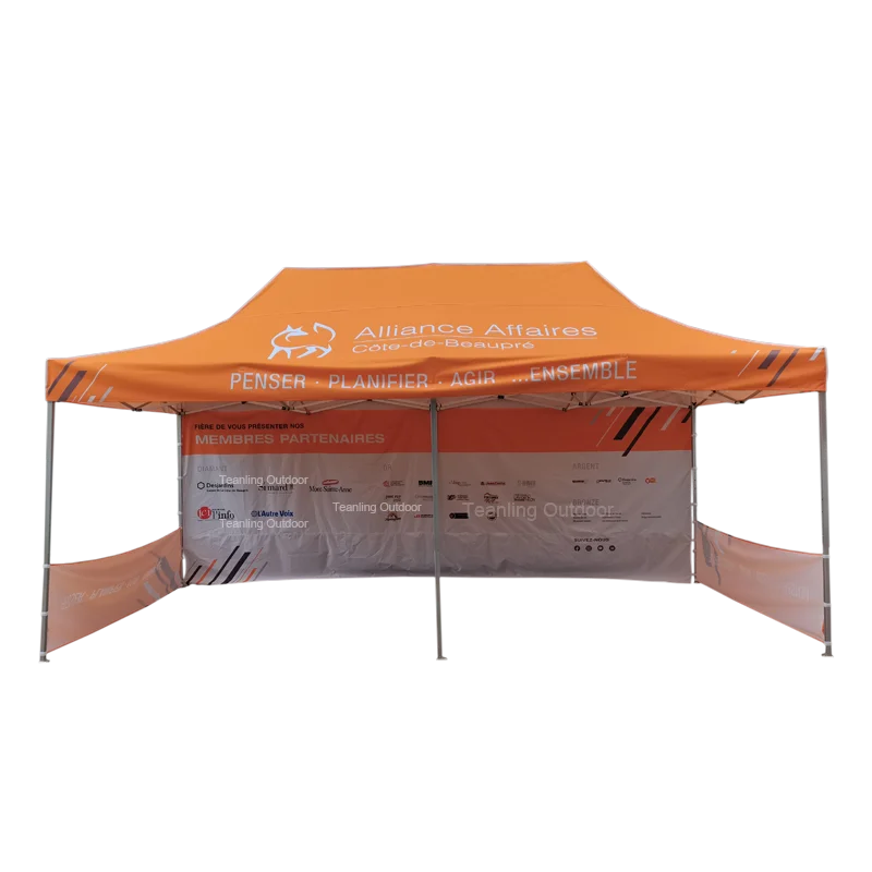 3m*6m 4-season gazebos / gazebo pop up customized logo printing strong aluminum bracket for outdoor advertising use free ship | Спорт и