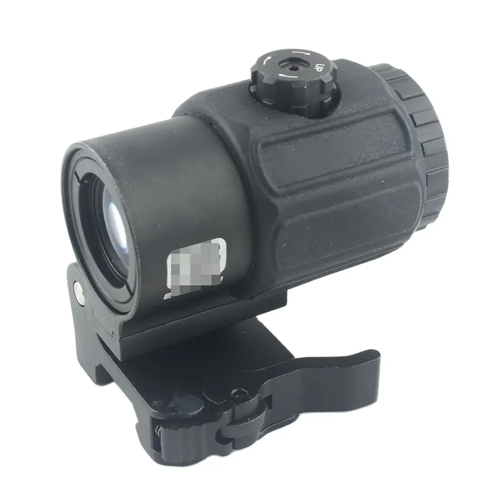 

Tactical G43 3x Magnifier Scope Sight with Switch to Side STS QD Mount Fit for 20mm Rail Rifle Gun Hunting Riflescope