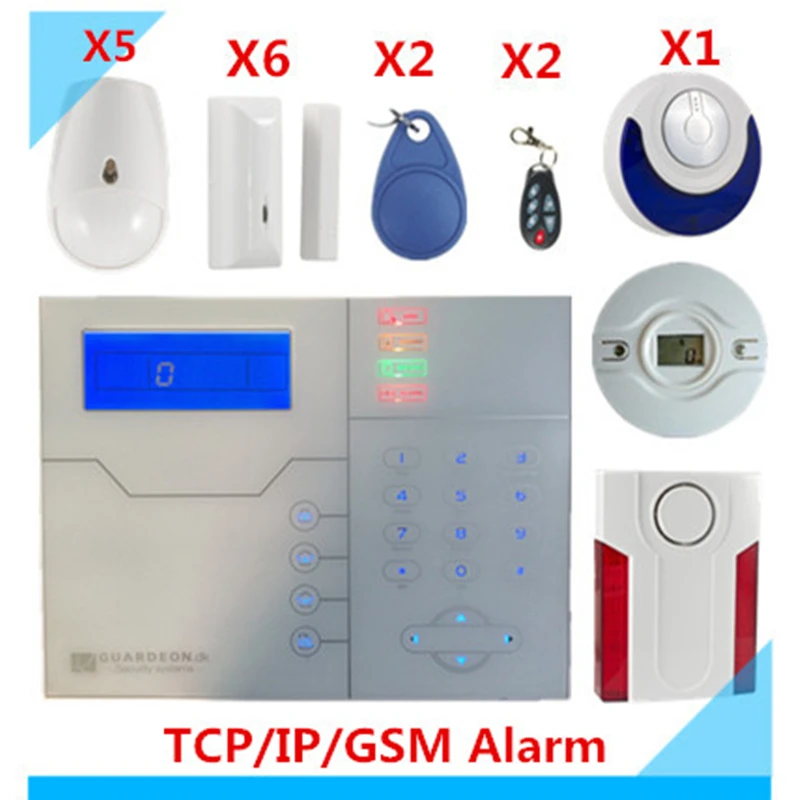 

DIY Smart Home Kit Wireless ST-VGT TCP/IP GSM Security Alarm System Smart With App and WebIE control