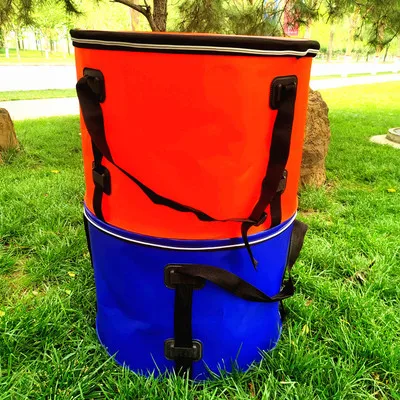 

thickening folding EVA fish bucket protection bag large round bucket folding live fish bucket fish culture bucket