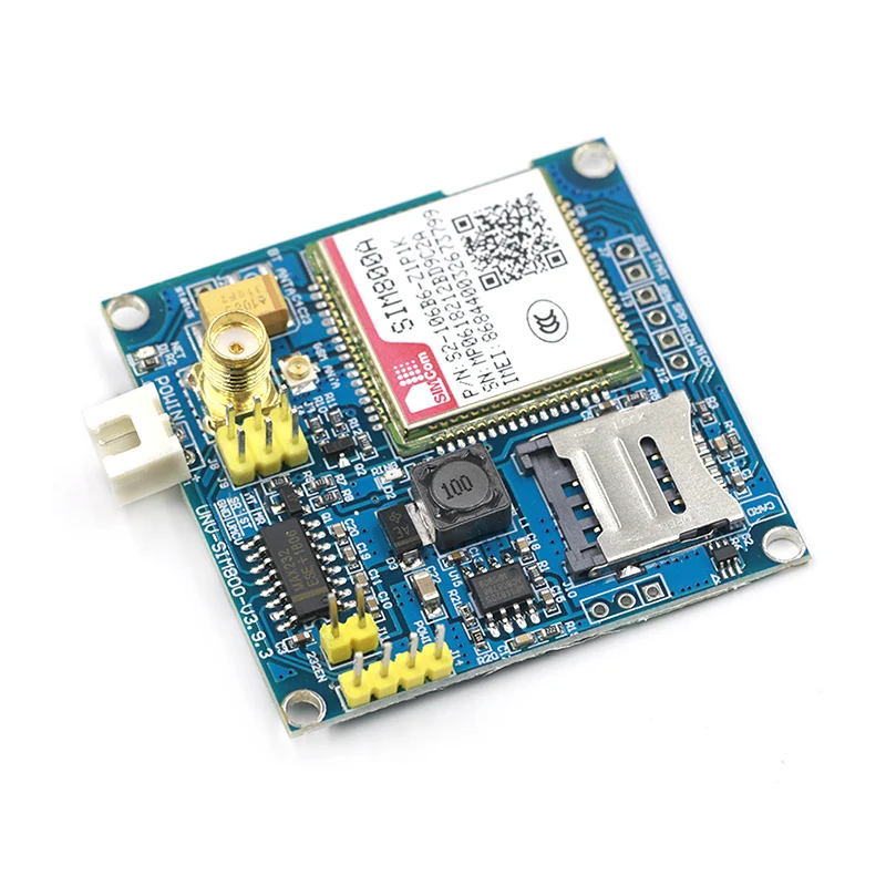 Комплект беспроводного удлинительного модуля SIM800A плата GSM GPRS STM32 антенна