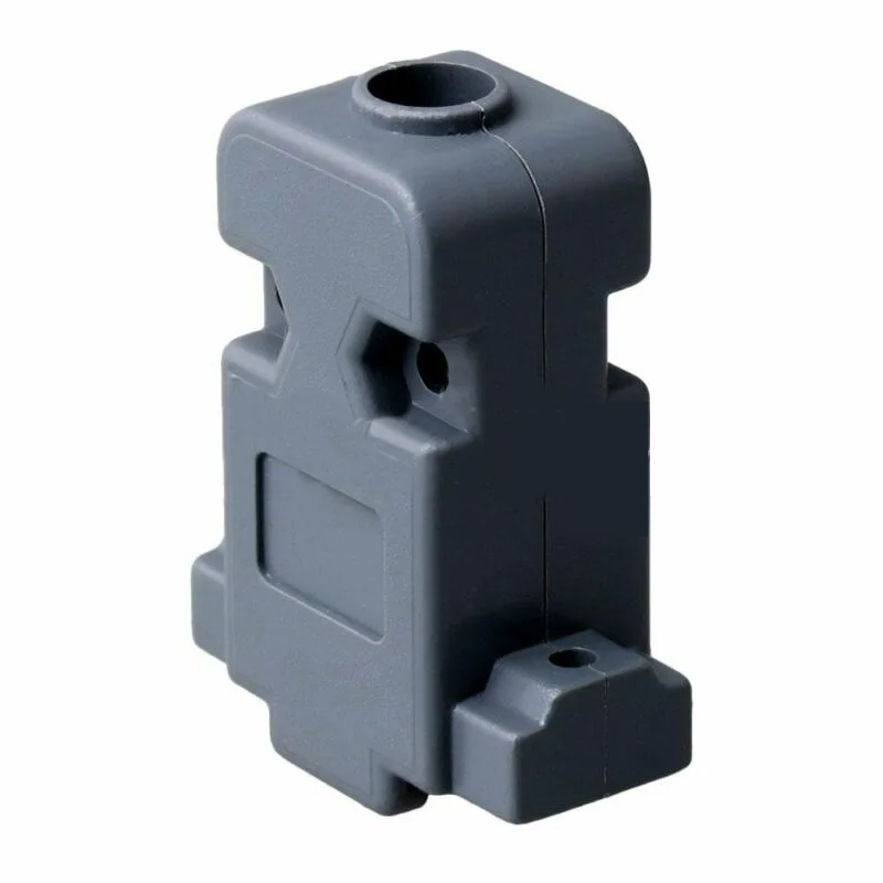 10 * серый DB9 контактный Женский штекер D-Sub разъем для припоя серийный корпус