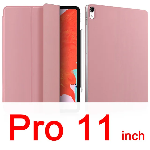 Pink for Pro11 Ультра тонкая магнитная смарт-чехол для Apple Ipad 2/3/4 с дисплеем Retina Дисплей кожаный чехол для Apple Ipad 2 Ipad 3 Ipad 4 - Цвет: Pink for Pro11