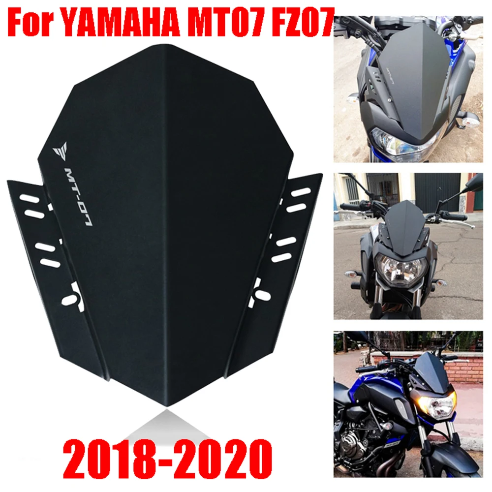 Для YAMAHA MT 07 MT07 FZ FZ07 2018 2019 2020 мотоциклетный передний ветровой экран отражатель