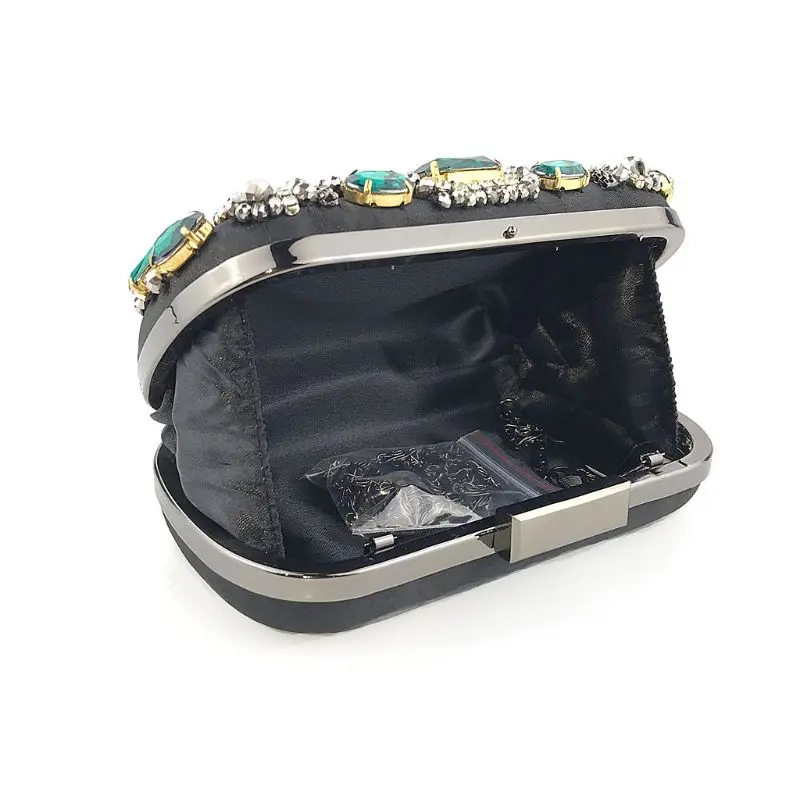 

Women Beaded Prom Handbag Ladies Wedding Evening Bag Party Clutch Banquet Purse New 2021