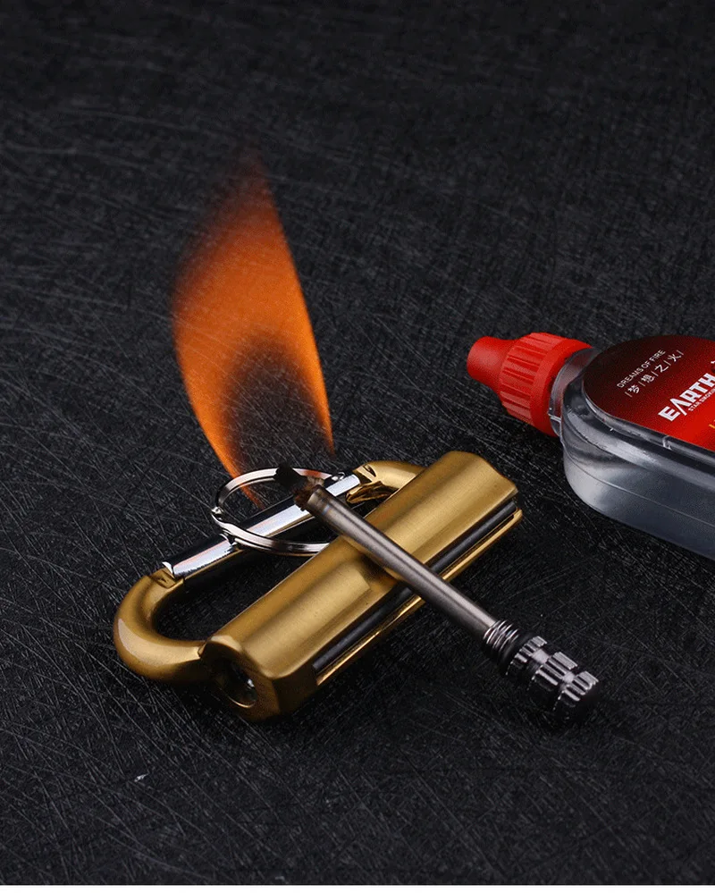 Firey универсальная компактная Зажигалка для ключей металлическая