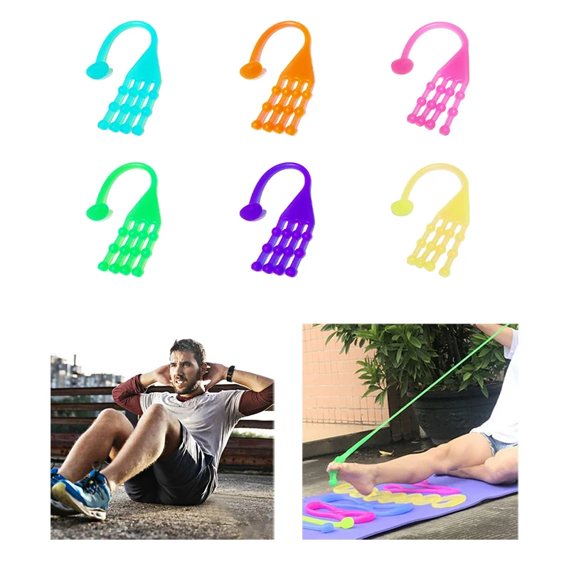 Фитнес машина силиконовая портативная многофункциональная Тяговая веревка