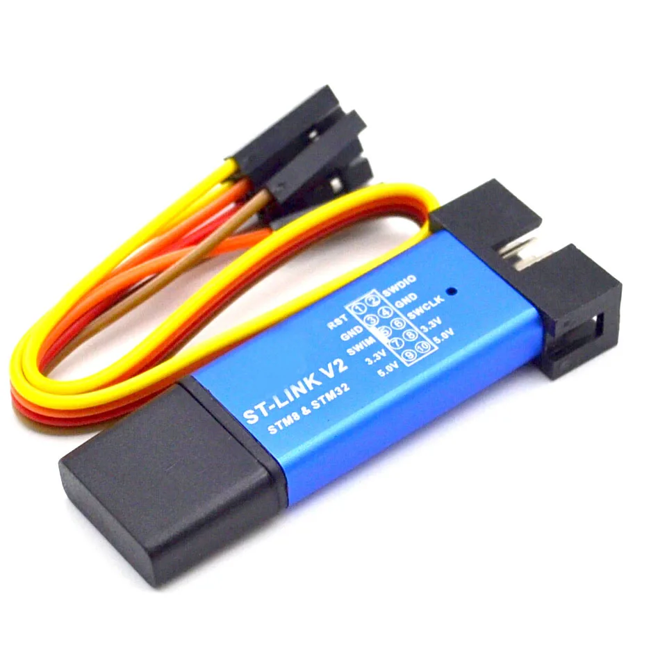Горячая распродажа 10 шт./лот ST LINK Stlink Link V2 Mini STM8 STM32 симулятор загрузки