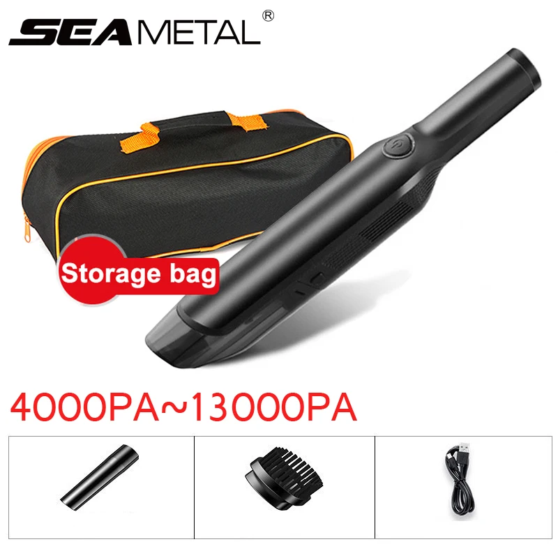 Автомобильный пылесос Ceaner 12 В ручной для автомобилей влажной и сухой уборки 120 Вт