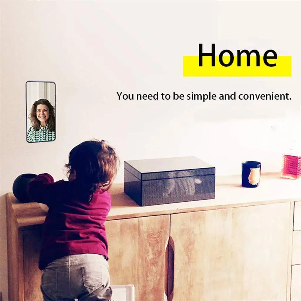Fimilef Universal Magic Nano Stickers No Trace Magic Nano Casual Paste Rubber Pad Wall Stickers for Kitchen Car Phone Holder Gel