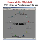 Горячее предложение 2021, ELSAWIN 6,0, программное обеспечение для ремонта автомобилей Audi, программное обеспечение для быстрого ремонта, с жестким диском 250 ГБ, система win7, готов к использованию, Эльза, WIN V6.0