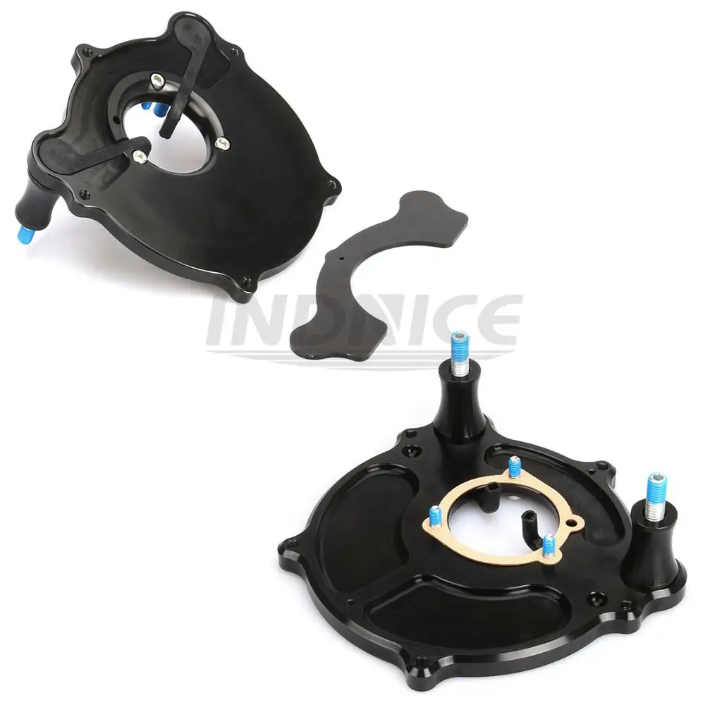 Набор для очистки воздуха с прозрачной крышкой harley 2008-2009 Softail Cross Bones FLSTSB 2010-2015 Fat |