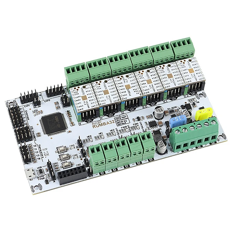 PPYY-3D Printer Accessories RUMBA32-Bit Motherboard + TMC2208x6 Silent Driver Kit Marlin 2.0 | Компьютеры и офис