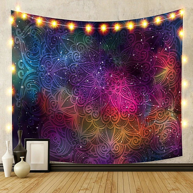 

Mix Цвет гобелен с изображением неба Винтаж экзотические летние растение природа рамки для Спальня фотографии Настенный декор