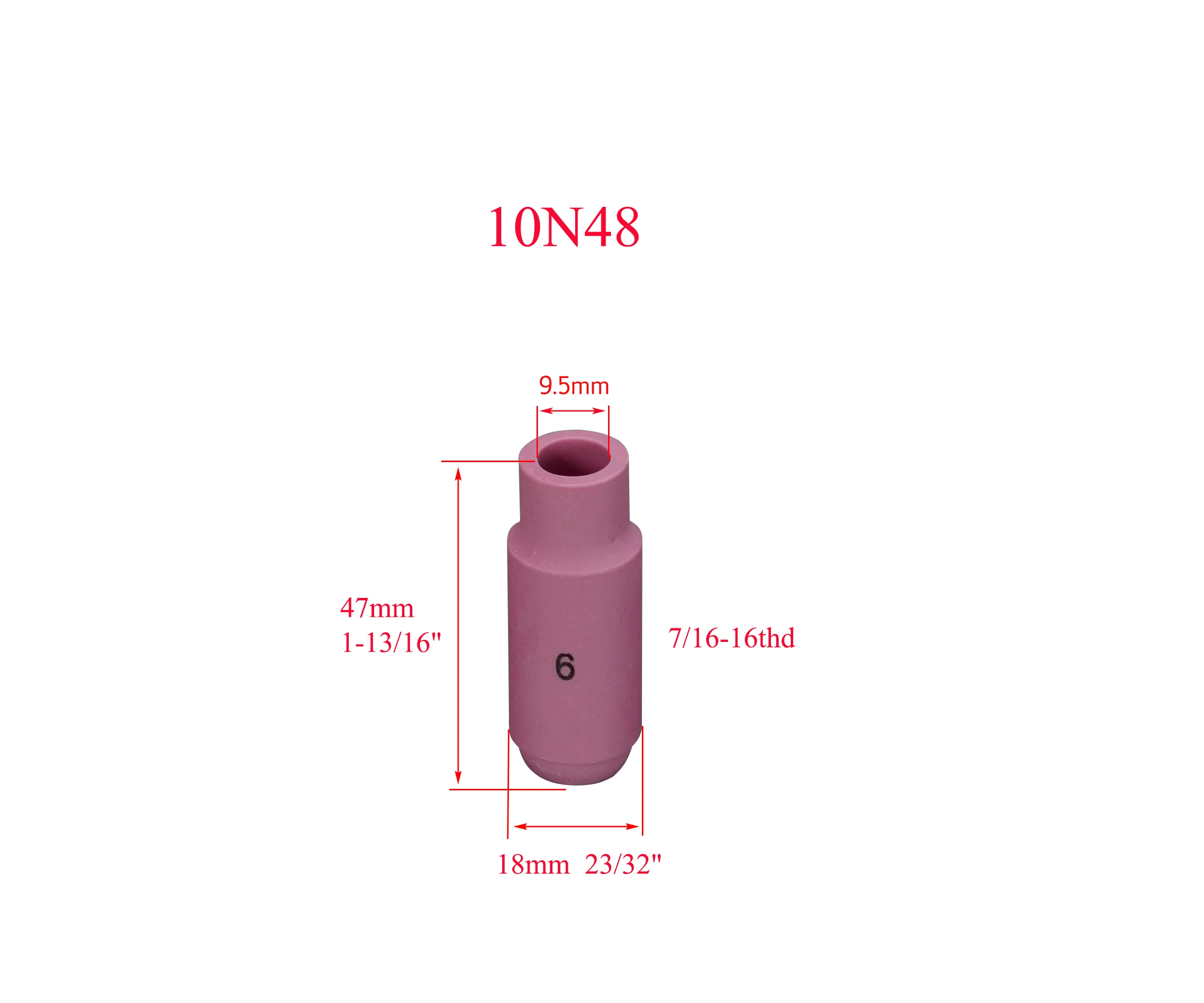 Алюминиевые сопла TIG 10N46 10N47 10N48 10N49 10N50 подходят для сварофонарь DB PTA SR WP 17 18 26 10 шт. |
