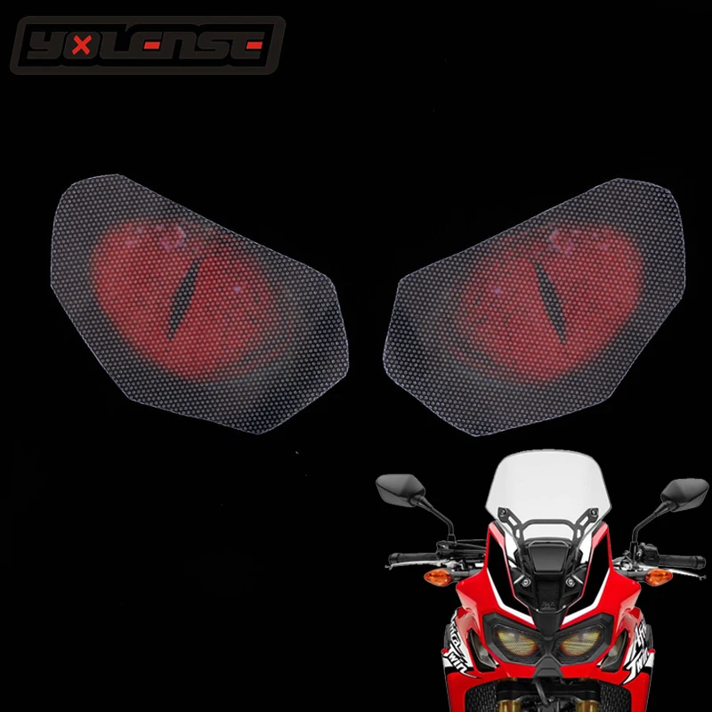 Передняя фара 3D для HONDA CRF1000L CRF 1000L AFRICA TWIN 2014 2018 защитная наклейка|Наклейки и