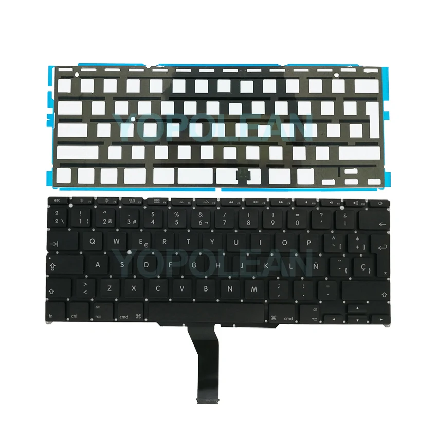 3 комплекта новая клавиатура с испанской раскладкой SP для Macbook Air 11 6 A1370 A1465 2011-2015