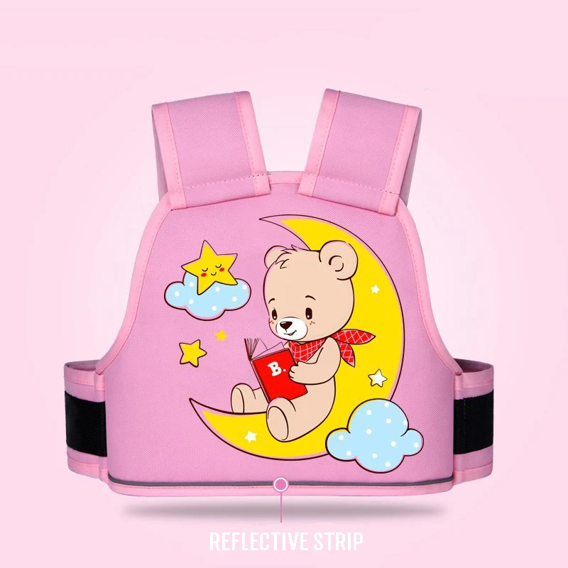 Ремень безопасности на спинку детского мотоцикла светоотражающий защитный