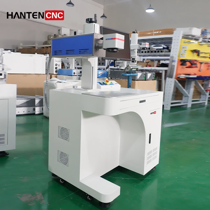 

30w Desktop Logo 3D Co2 Engraving Machine Serial Number Code Co2 Laser Marker Cutter for Wood Crystal Plastic