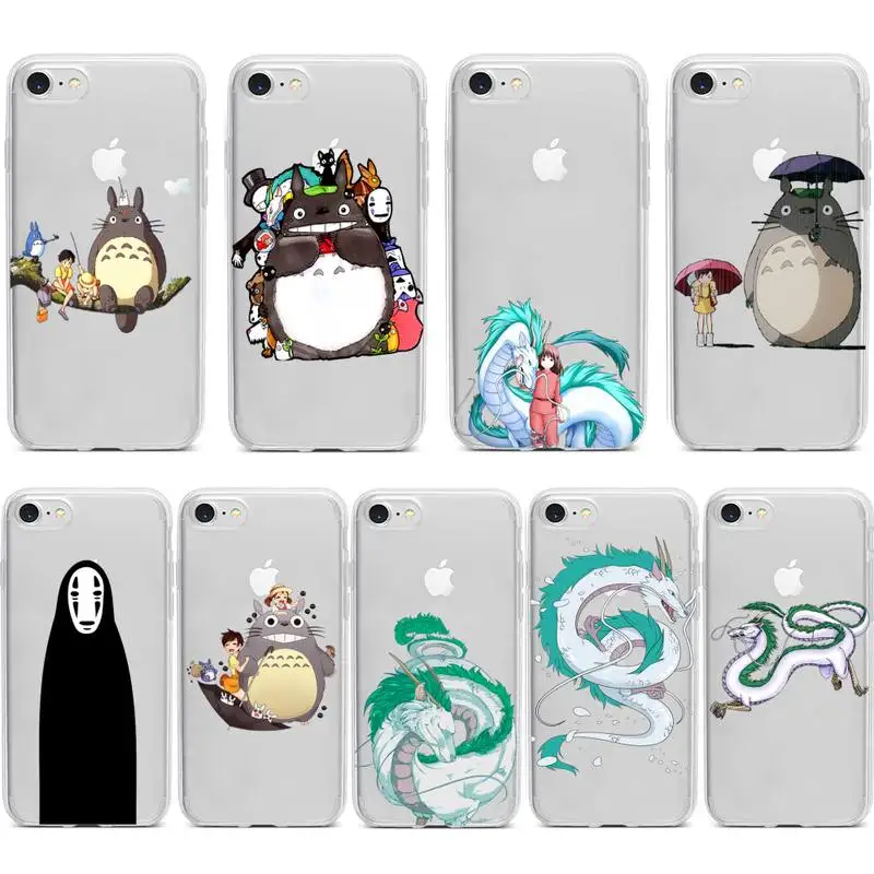 

Anime Spirited Away Miyazaki Hayao Phone Case For iPhone 12 Mini 11 Pro XS Max X XR 7 8 Plus