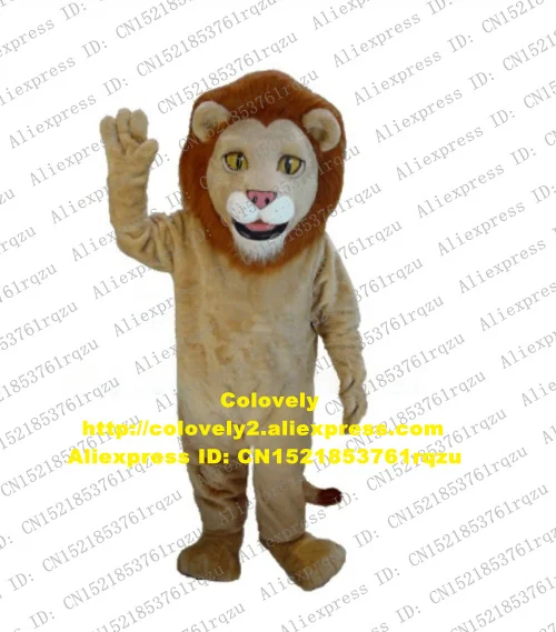 Льюис львиная животная тема костюм талисмана персонаж из мультфильма для