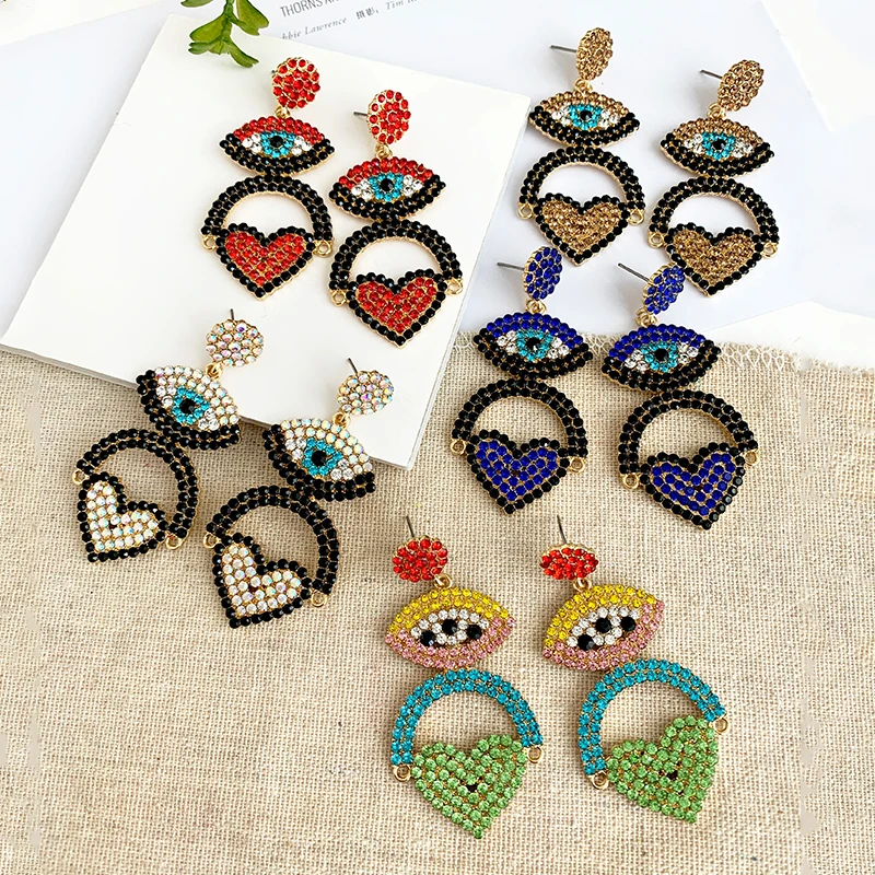 Женские серьги с кисточкой-сердцем женские модные ювелирные изделия длинные