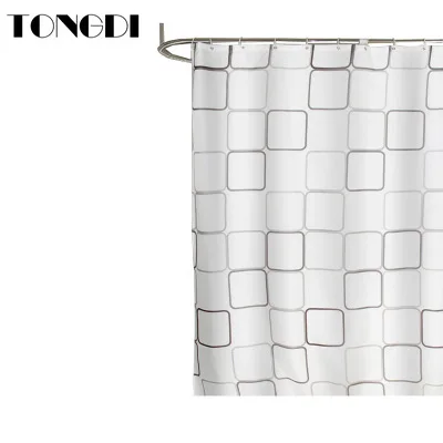 TONGDI Водонепроницаемая душевая занавеска экологически чистый Средиземноморский