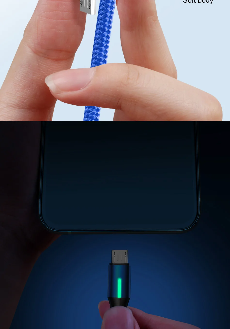 H&A Micro USB кабель для быстрой зарядки 3A Micro usb шнур для samsung S7 Xiaomi Redmi Note 5 Pro Android телефон кабель Micro usb зарядное устройство