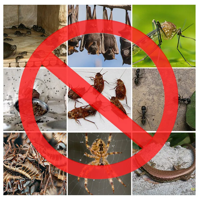 Ultrasonic Electromagnetic Pest Repellents Control Easy To Use Intelligent Display With Air Freshener Child | Дом и сад