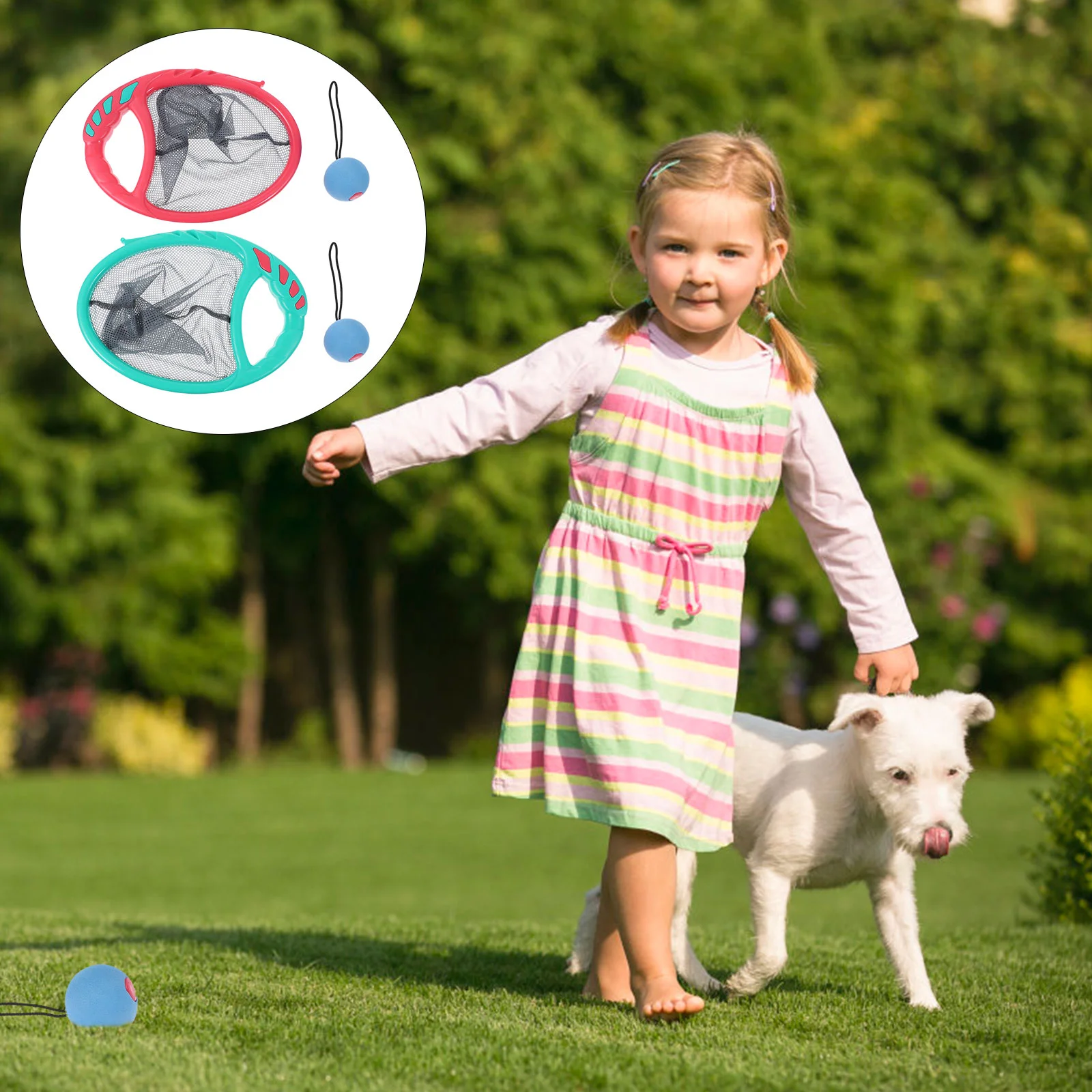

1 Set Paddle Catch Games Children Toss Game Beach Outdoor Game