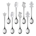 14 шт., ложки для кофе, из нержавеющей стали