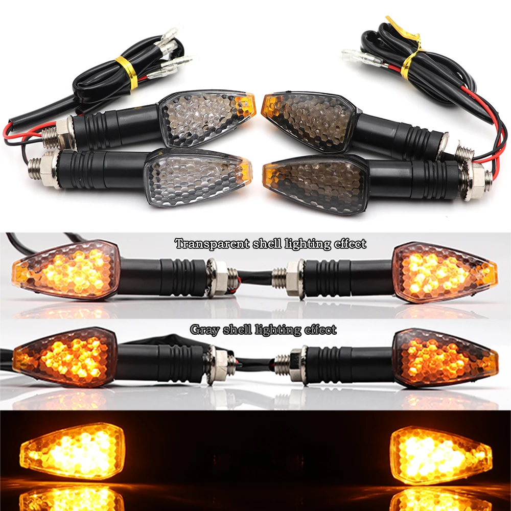 12 В Универсальный 15 светодиодов мигающий сигнал поворота для мотоцикла