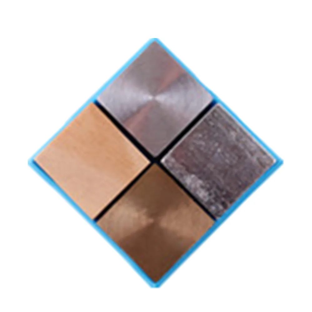 Молибденовый титановый никель Железный медный блок плотность кубический