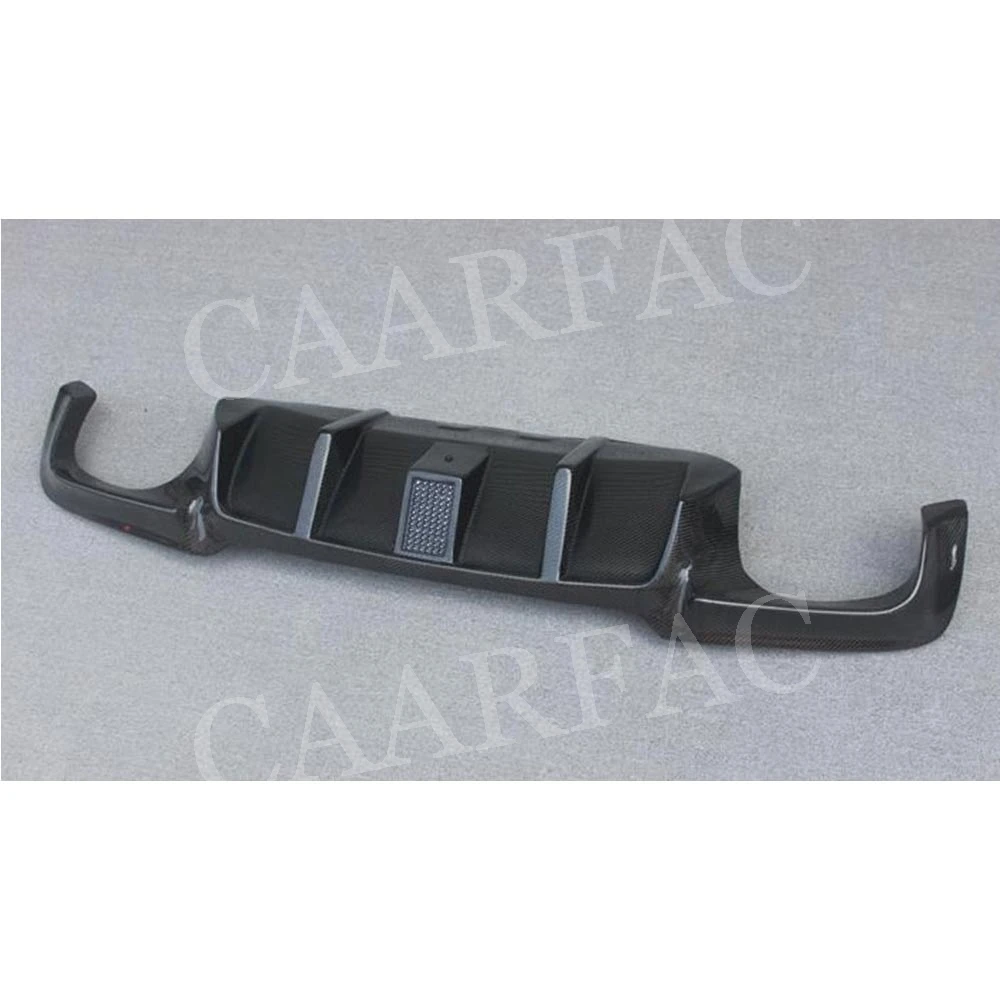 

Carbon Fiber Rear Bumper Diffuser Lip Spoiler With Lamp for BMW 5 Series F10 M5 2010-2016 FRP Bumper Guard